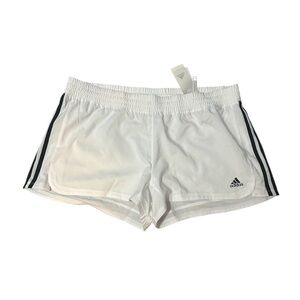 NEW Adidas Classic Stripe White‎ Shorts XL